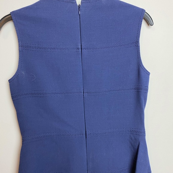 Valentino Navy Dress with Gold Details - Picture 5 of 5